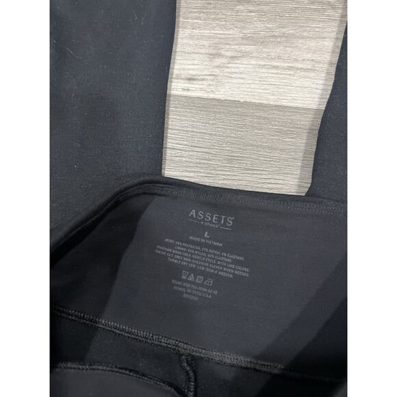 Spanx Leggings Women's Size Large Stretch Comfort Front Pleat - Picture 2 of 3